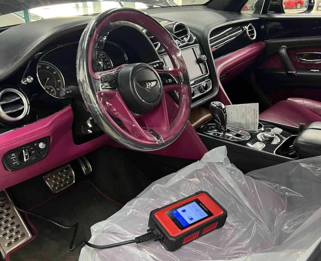 Mobile Computer Car Check