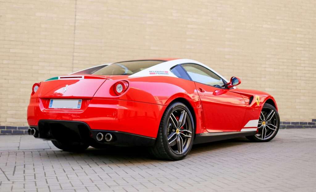 Red Ferrari mobile car repair Qatar.