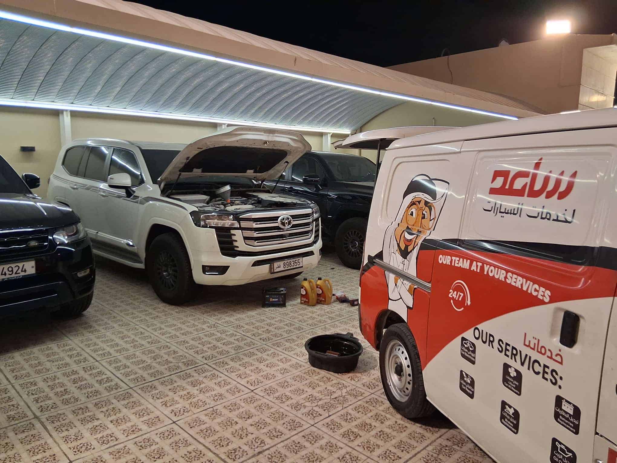 Mobile tyre fitting Qatar