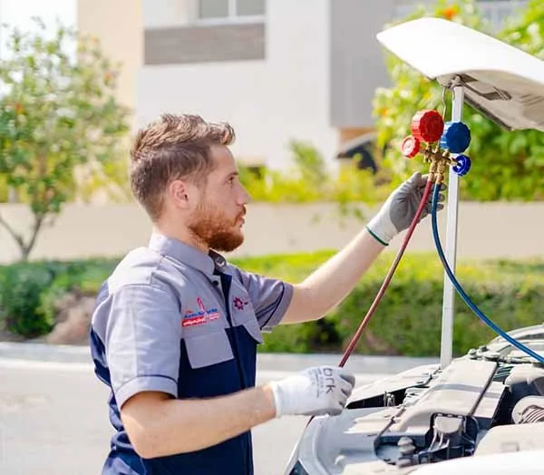 سائد لتصليح السيارات المتنقلة Mobile Car AC Repair Services